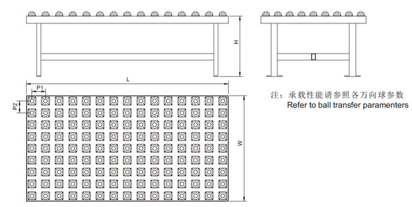 Ball Transfer Table